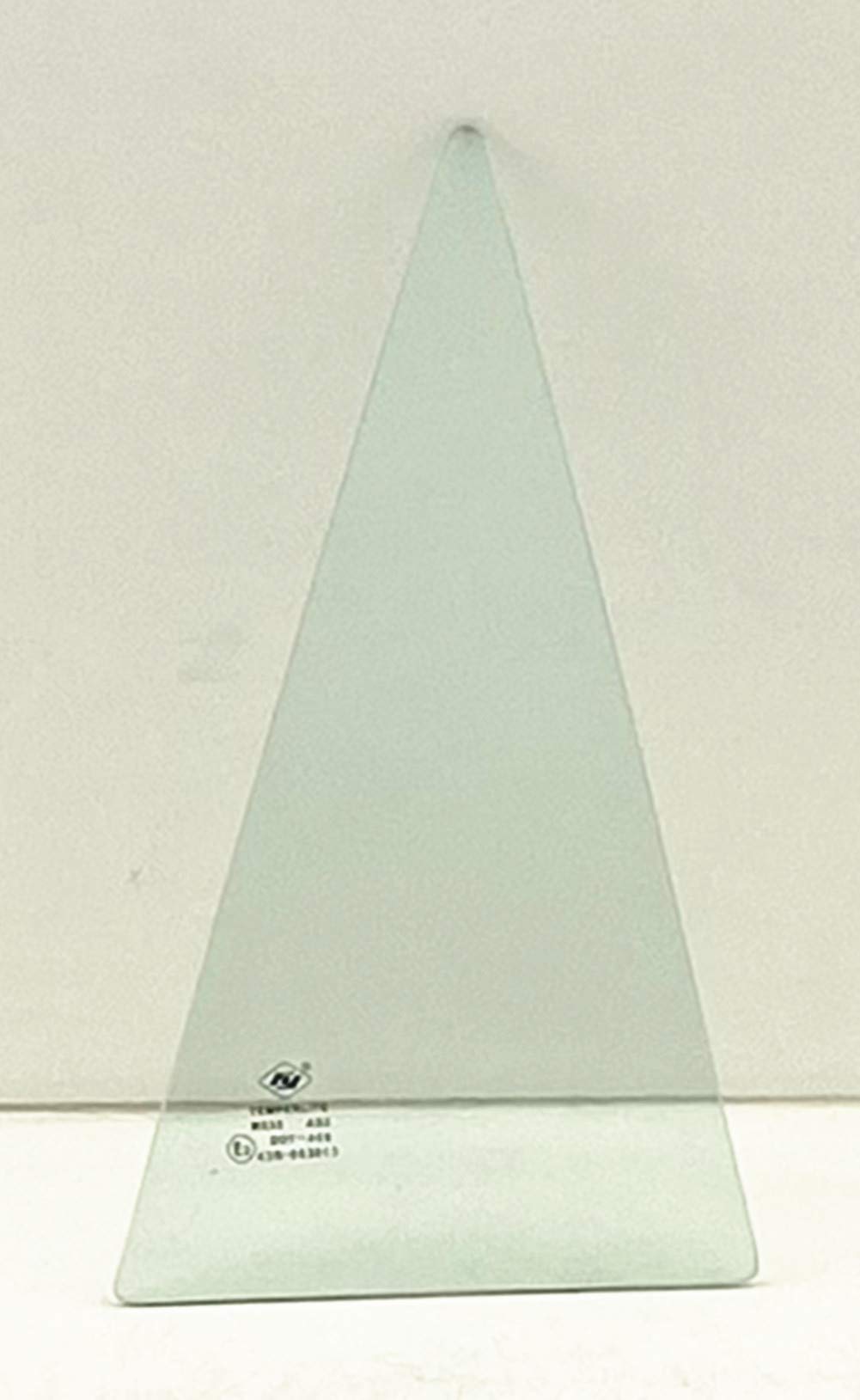 Passenger Right Side Rear Vent Window Vent Glass Compatible with Toyota Corolla 4 Door Wagon 1993-1996 Models