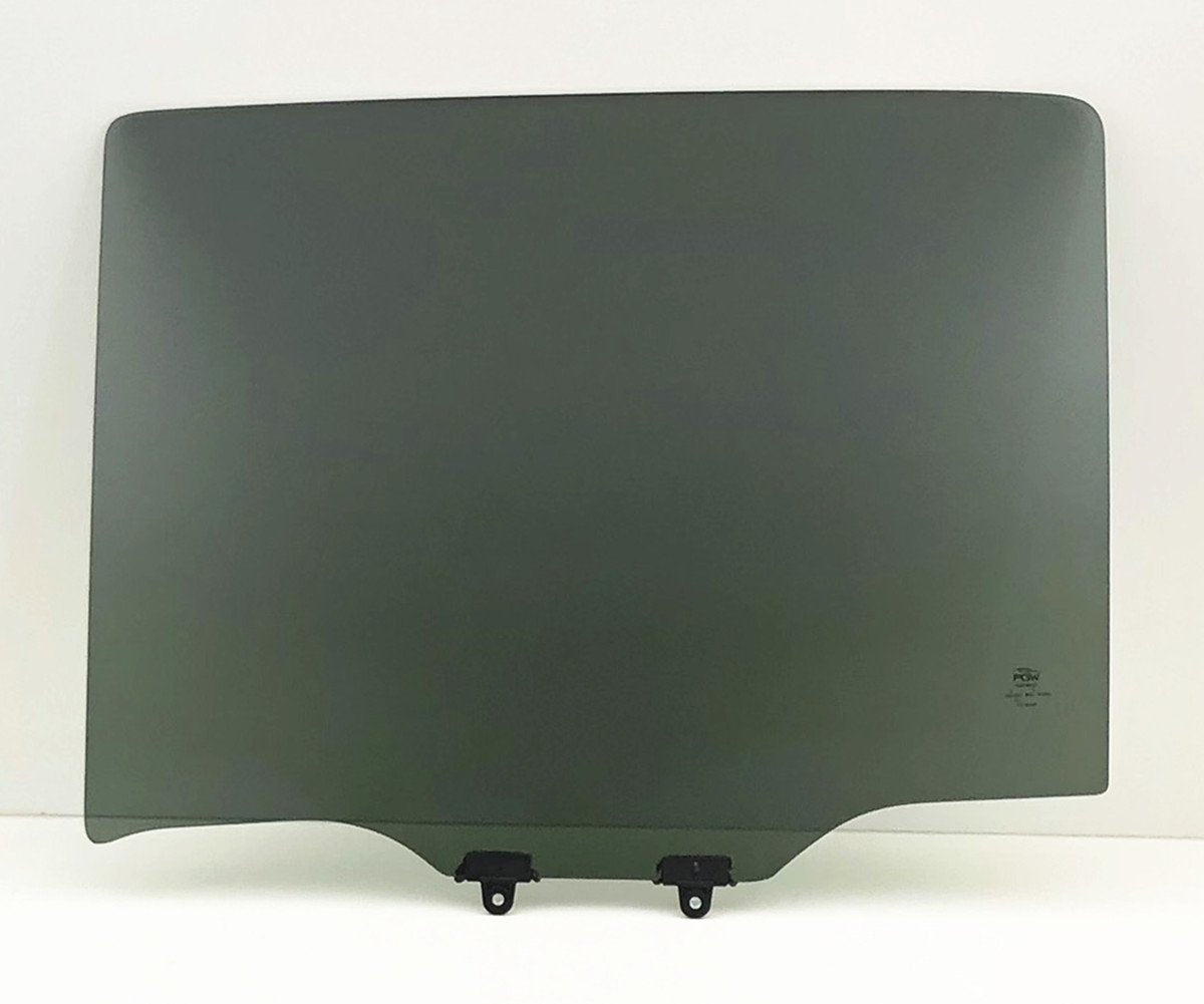 Driver Left Side Rear Door Window Door Glass Compatible with Nissan Titan 2017-2025 / Titan XD 2016-2025 4 Door Crew Cab Models