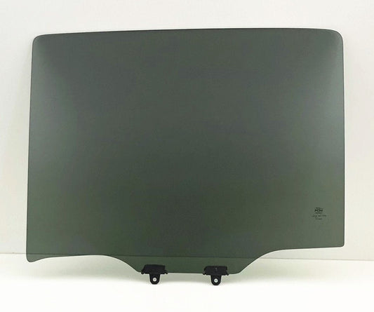 Driver Left Side Rear Door Window Door Glass Compatible with Nissan Titan 2017-2025 / Titan XD 2016-2025 4 Door Crew Cab Models