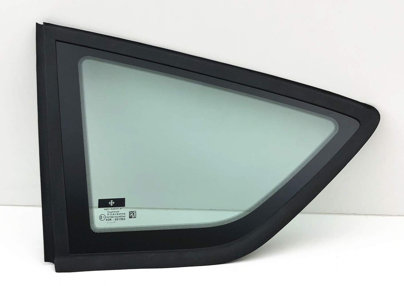 Driver Left Side Rear Quarter Window Quarter Glass Compatible with Ford C-MAX 2013-2018 Models