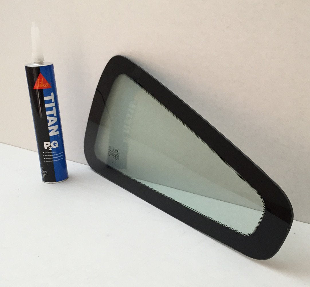 Driver Left Side Quarter Glass Quarter Window Compatible with Ford Mustang 2 Door Coupe 2010-2014 Models