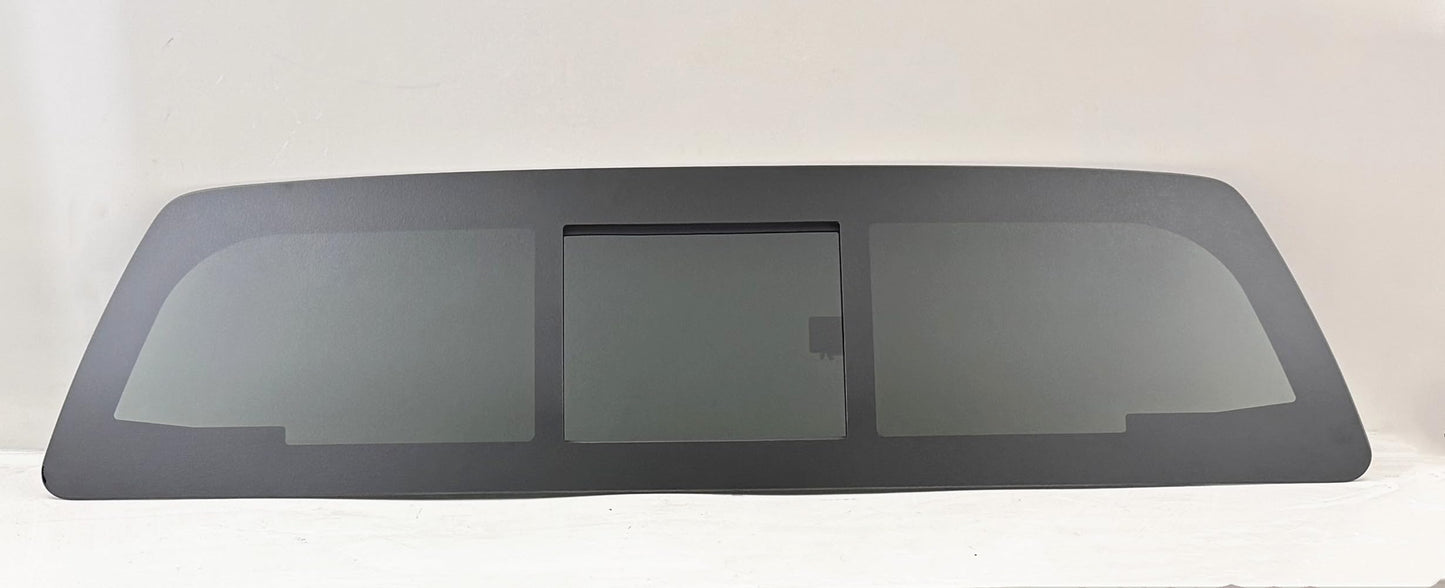 Manual Rear Back Slider Window Back Glass Compatible with Nissan Titan / Titan XD 2016-2025 Models