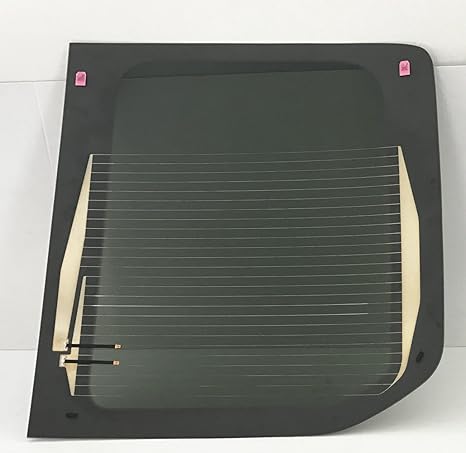 OE Heated Back Window Back Glass Driver Left Side Compatible with Ford Transit 100.8" Mid-Roof & 110.2" High-Roof 2015-2025 Models (Not for Transit Connect or Low-Roof Transit)