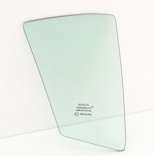 Passenger Right Side Rear Vent Window Vent Glass Compatible with Mazda 3 4 Door Sedan 2010-2013 Models