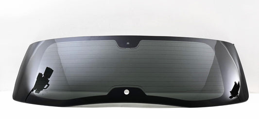 Heated With Rearview CAM Attachment Rear TailGate LiftGate Back Window Back Glass Compatible with Infiniti QX80 2020-2024 Models