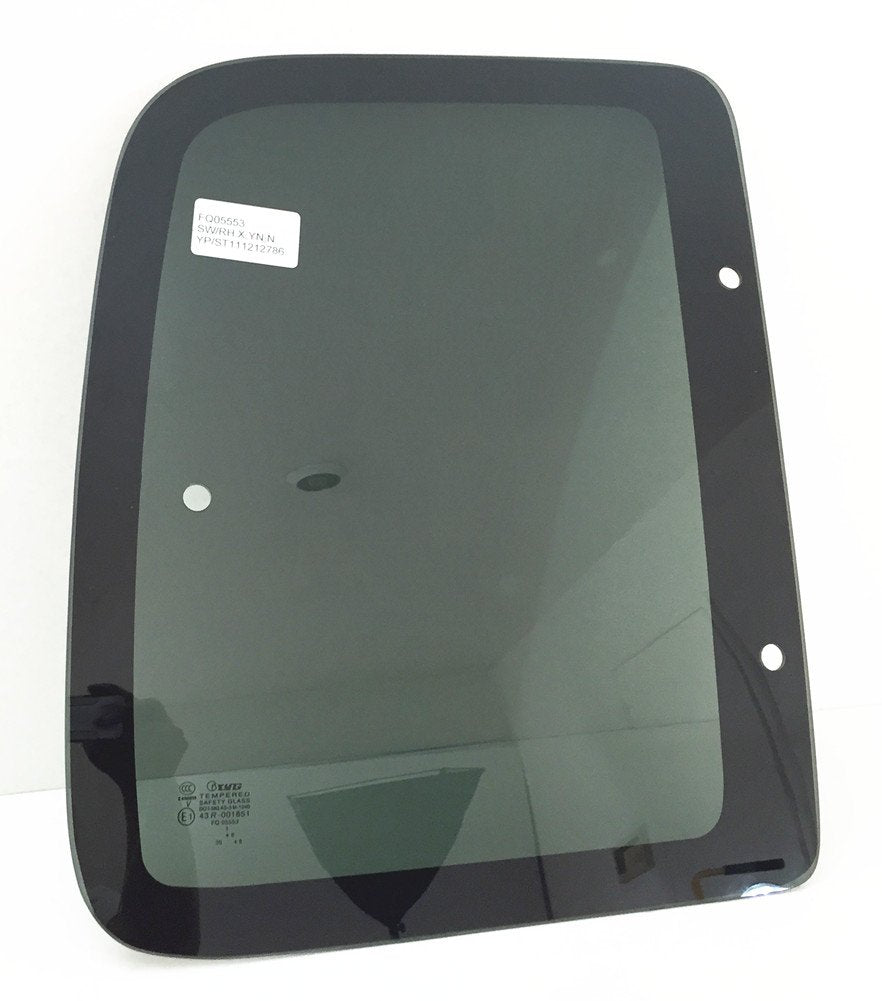 Passenger Right Side Rear Quarter Glass Quarter Window Movable Compatible with Toyota T100 Pickup 2 Door Extended Cab 1995-1998 Models