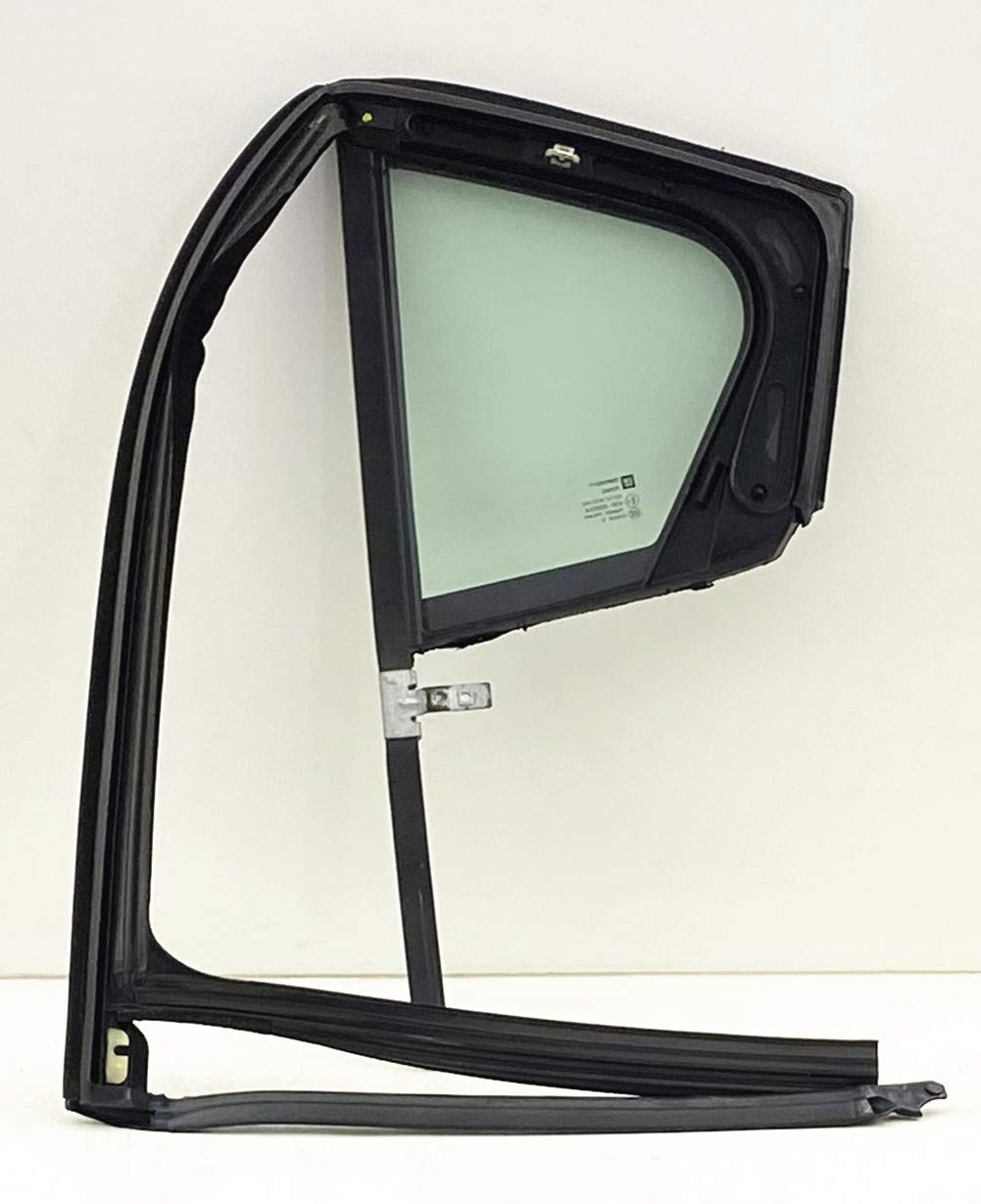 OEM Passenger Right Side Rear Vent Window Vent Glass Compatible with Chevrolet Cruze 2010-2015 / Cruze Limited 2016