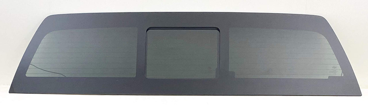 Heated Back Sliding Window Glass Power Slider Compatible with Chevrolet Silverado GMC Sierra 1500 2014-2018 / 1500Limited 2019 / 2500 3500 2015-2019 Models