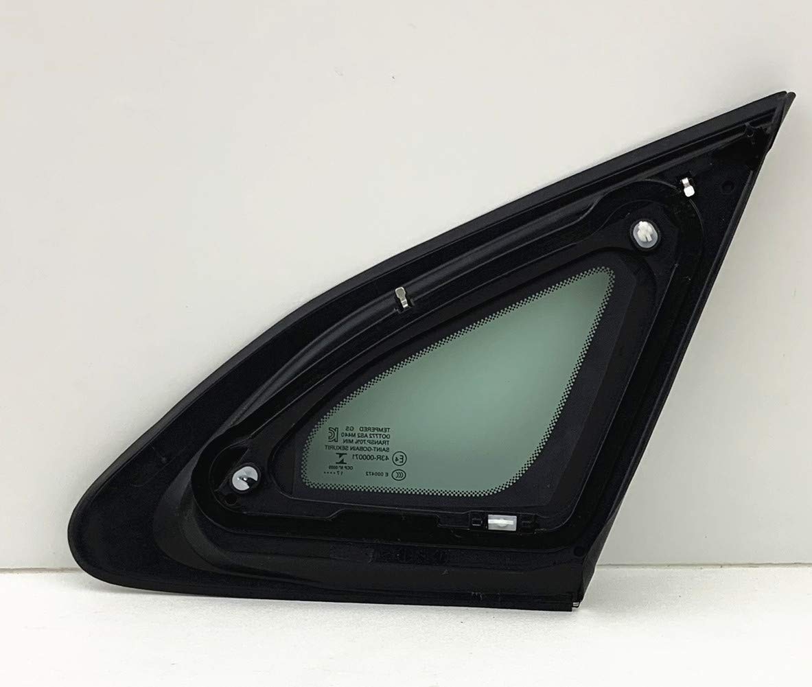 OEM Driver Left Side Quarter Window Quarter Glass Compatible with Chevrolet Malibu 2016-2025 Models