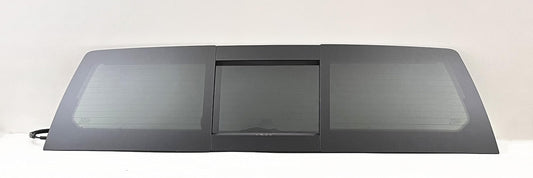 Heated Privacy Back Window Glass Power Back Slider Compatible with Ram Pickup 1500 2019-2024 Models (Not For 1500Classic)