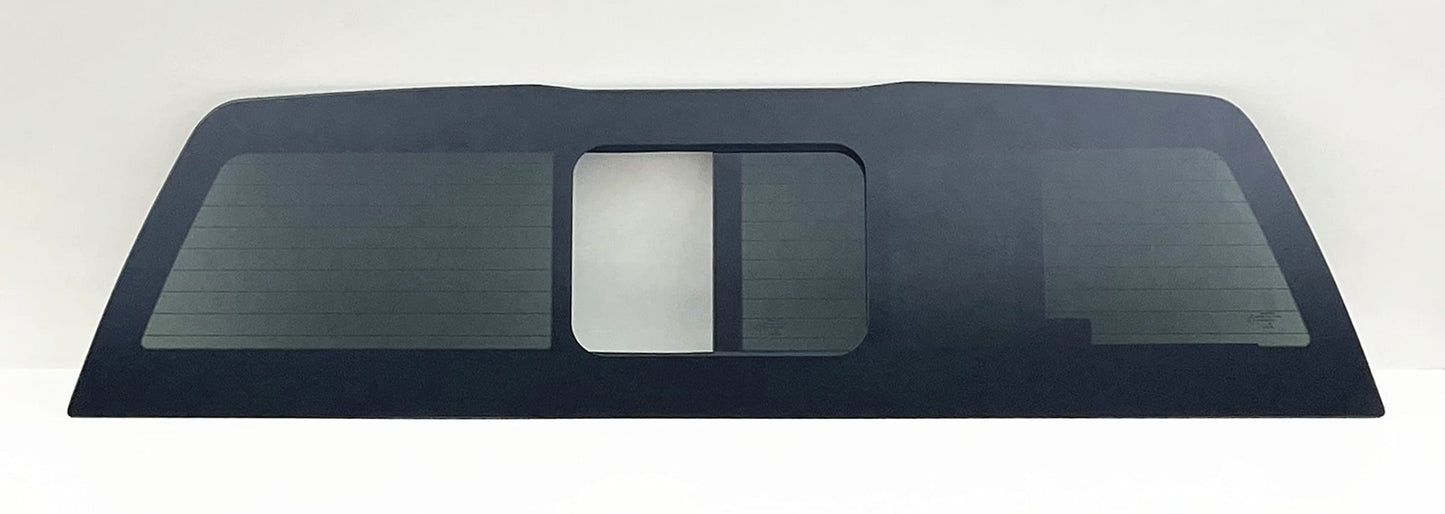 Power Heated Back Slider Back Window Back Glass Compatible with Honda Ridgeline 2017-2025 Models