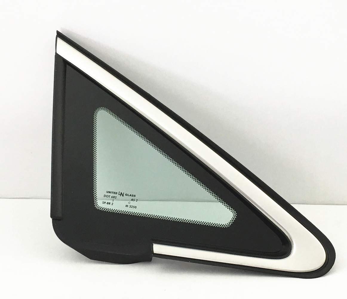 OEM Passenger Right Side Front Vent Window Vent Glass Compatible with Toyota Venza 2009-2016 Models