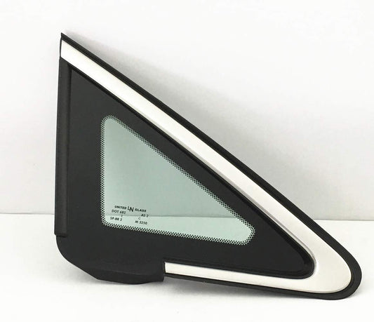 OEM Passenger Right Side Front Vent Window Vent Glass Compatible with Toyota Venza 2009-2016 Models