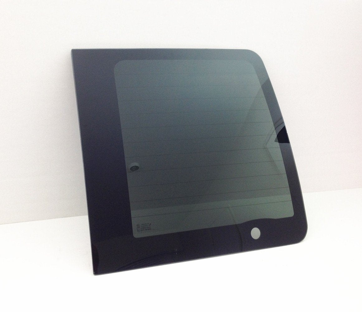 Heated Privacy Back Window Back Glass Passenger Right Side Compatible with Ford Transit Connect 2010-2013 Models