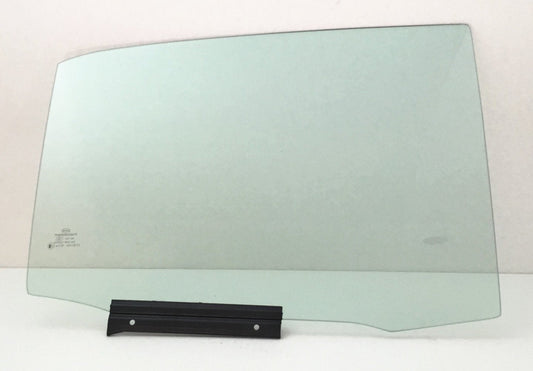 Passenger Right Side Rear Door Window Door Glass Compatible with Toyota Yaris 4 Door Sedan 2007-2012 Models