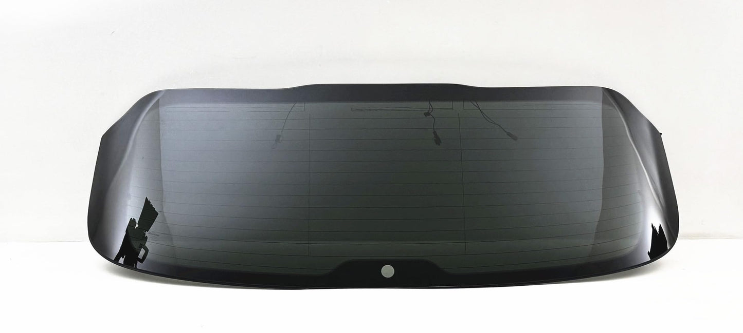 Tempered Heated 4-Connectors Style Rear Tailgate Liftgate Window Back Glass Compatible with Porsche Cayenne 2019-2024 4-Door Utility / SUV Models (Not For Coupe)