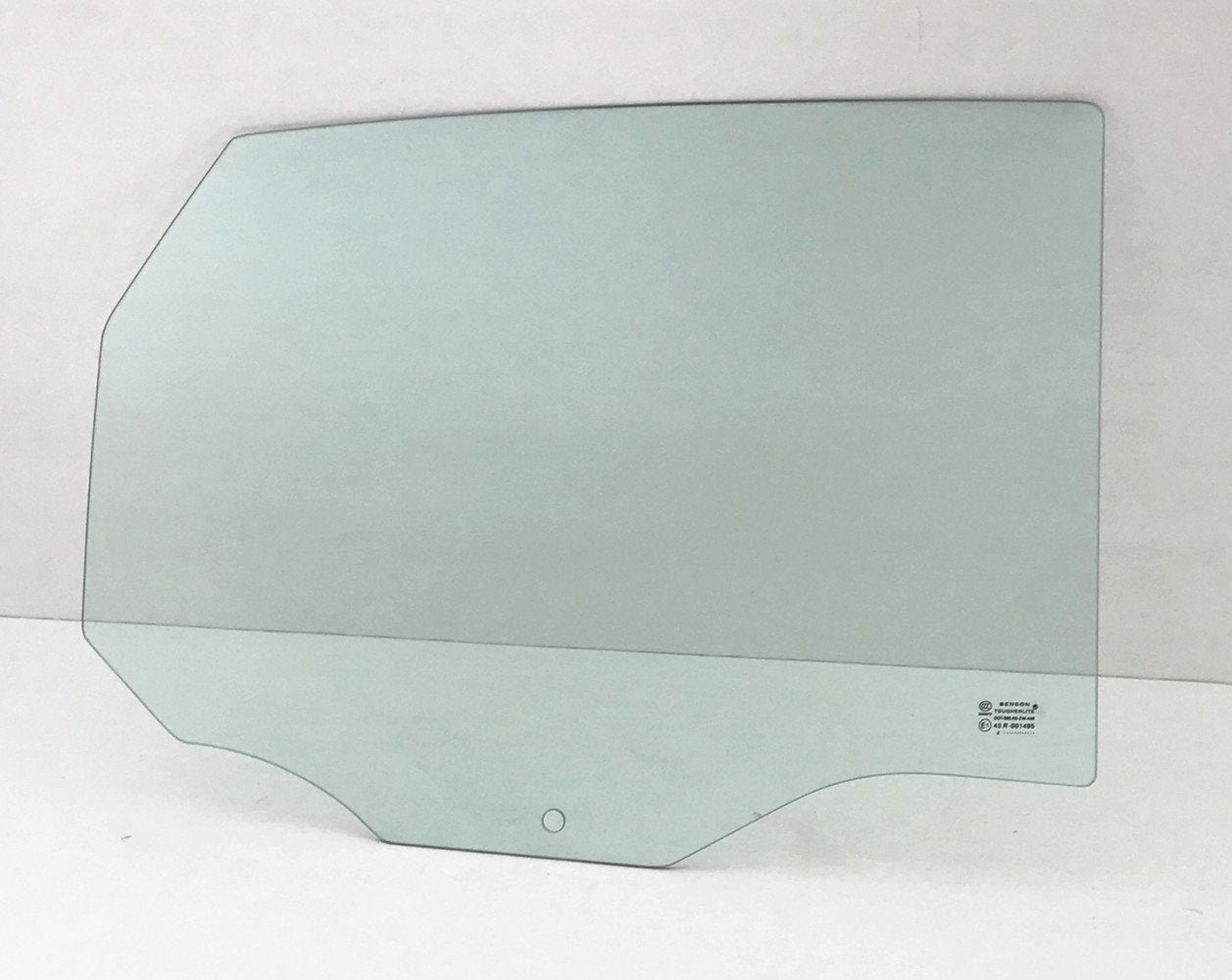 Passenger Right Side Rear Door Window Door Glass Compatible with Ford Focus 4 Door Sedan/Hatchback 2000-2007 Models