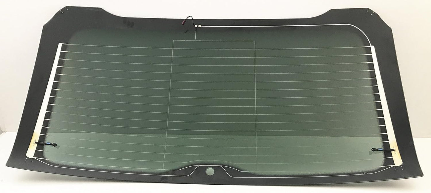 Heated Back Tailgate Liftgate Window Back Glass Compatible with BMW X5 2000-2006 Models