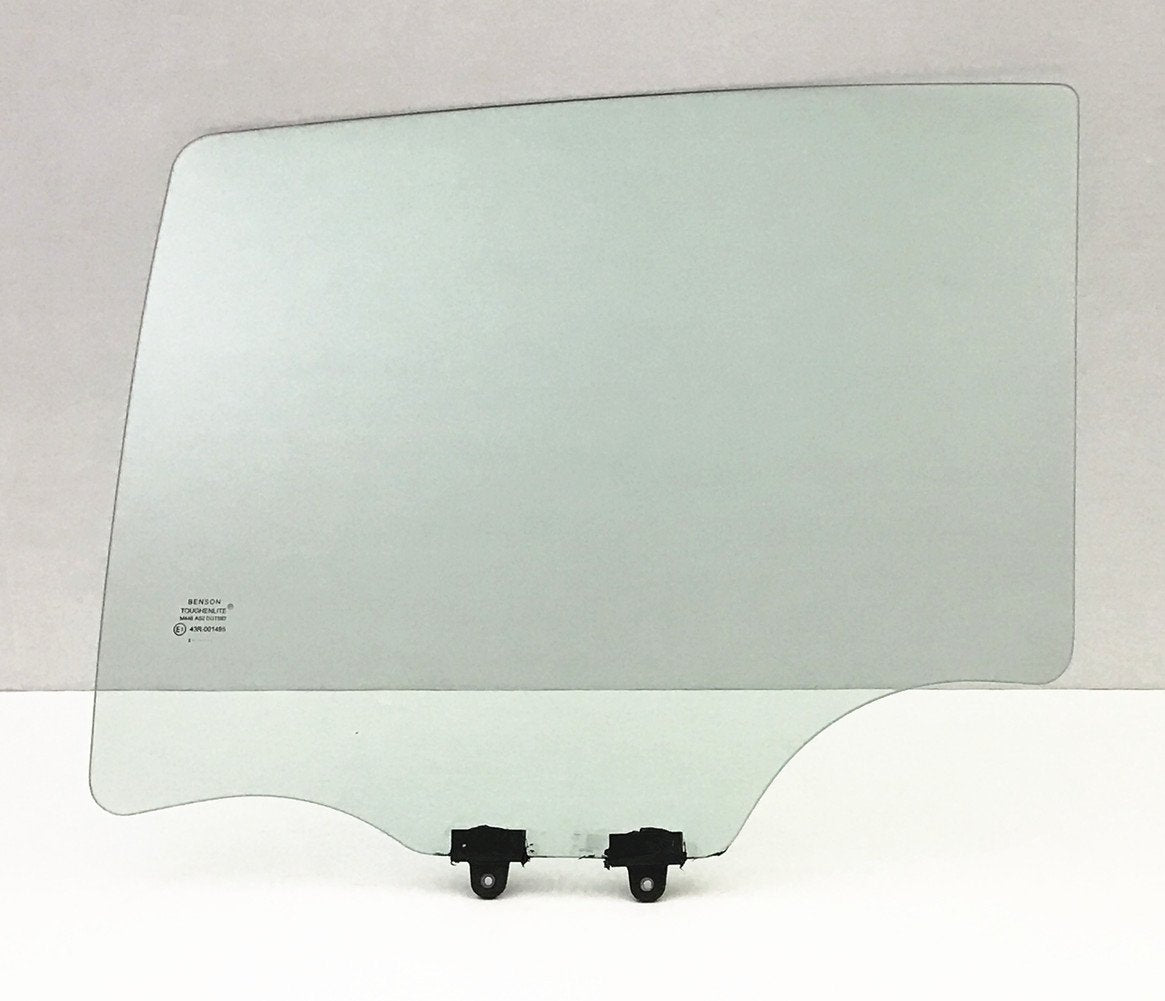 Driver Left Side Rear Door Window Door Glass Compatible with Pontiac G4/G5 2005-2009 4 Door Sedan