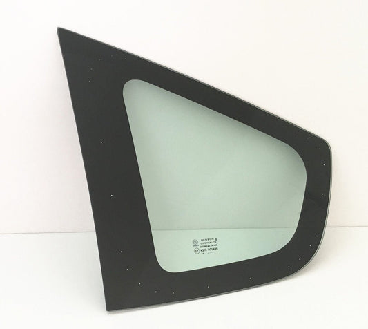 Driver Left Side Quarter Window Quarter Glass Compatible with Honda Fit 2009-2014 Models