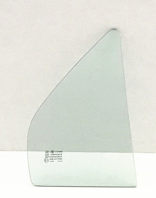 Passenger Right Side Rear Vent Window Vent Glass Compatible with Mitsubishi Lancer 4 Door Sedan 2002-2007 Models
