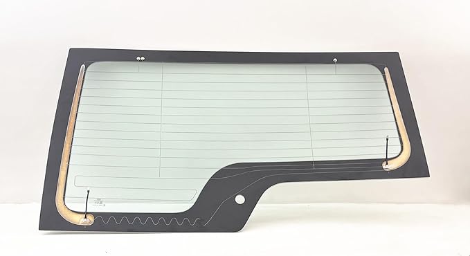 Heated Rear Back Tailgate Window Back Glass Compatible with Land Rover LR3 LR4 2005-2017 Models