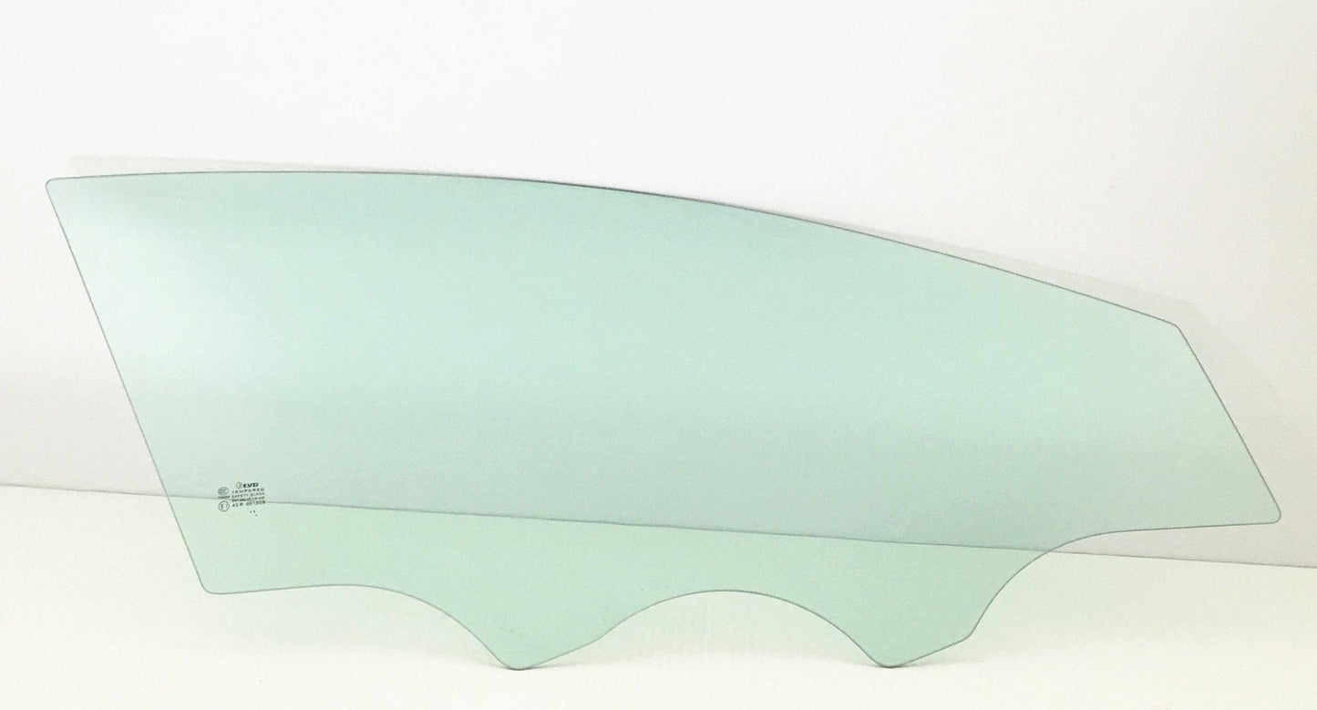 Passenger Right Side Front Door Window Door Glass Compatible with Hyundai Sonata 2011-2014 Models / Sonata Hybrid 2011-2015 Models