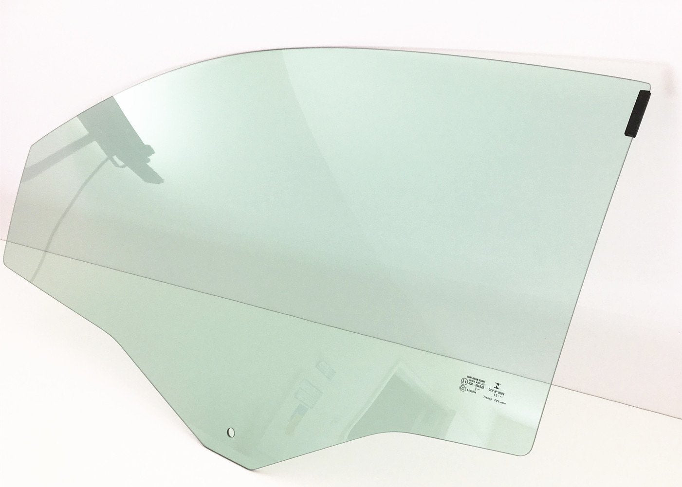 Driver Left Side Door Window Door Glass Compatible with Fiat 500 / 500C / 500e 2012-2019 Models