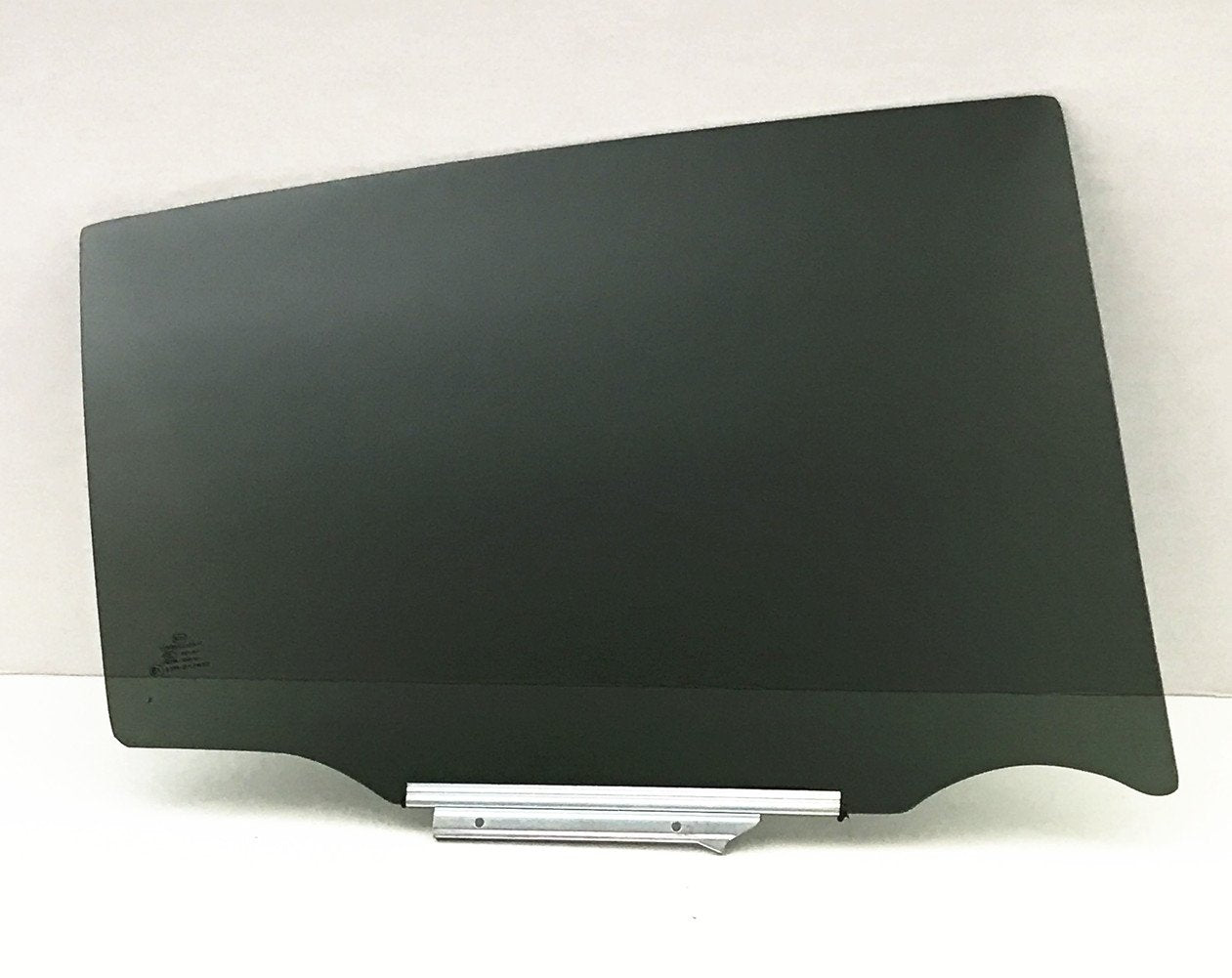 Passenger Right Side Rear Door Window Door Glass w/Metal Attachment Compatible with Toyota RAV4 2013-2018 Models