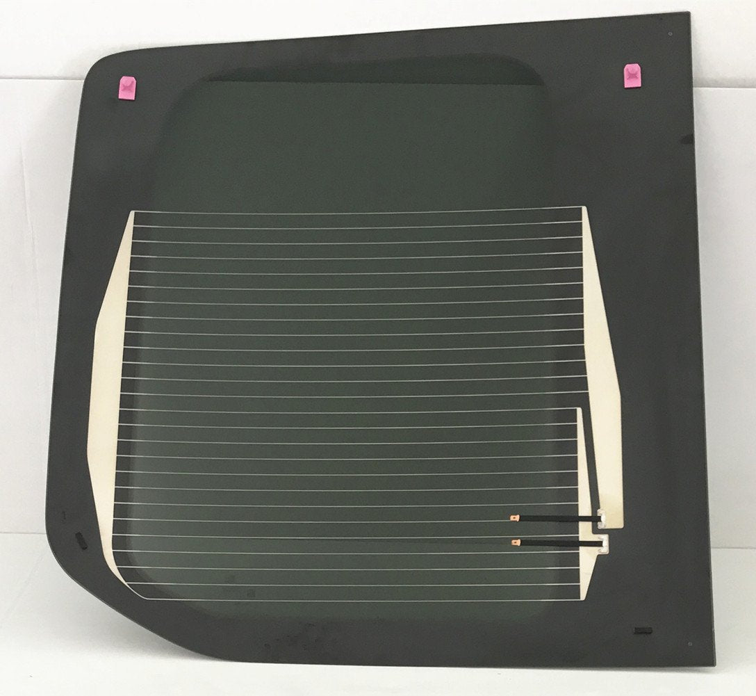 OE Heated Back Window Back Glass Passenger Right Side Compatible with Ford Transit 100.8" Mid-Roof & 110.2" High-Roof 2015-2025 Models (Not for Transit Connect or Low-Roof Transit)
