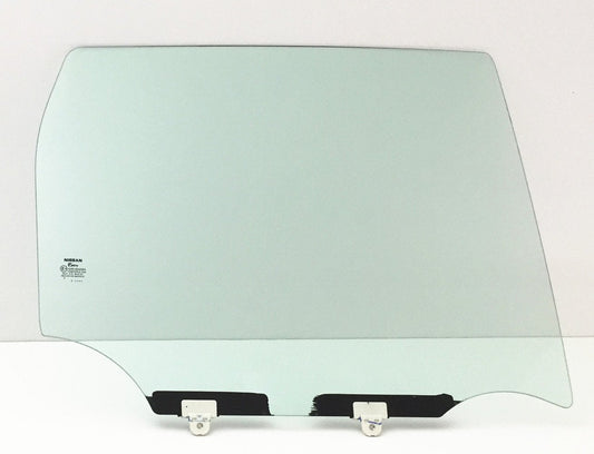 Passenger Right Rear Door Window Door Glass Compatible with Nissan Versa Note 4 Door Hatchback 2014-2019 Models