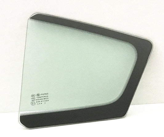 Driver Left Side Rear Vent Window Vent Glass Compatible with Kia Forte 4-Dr Sedan 2014-2018 Models