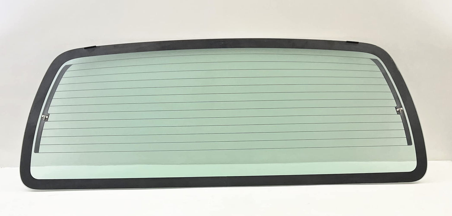 Heated Back Window Back Glass Compatible with GMC Topkick / Chevrolet Kodiak / Isuzu HTR / Isuzu HVR 2003-2009 Models