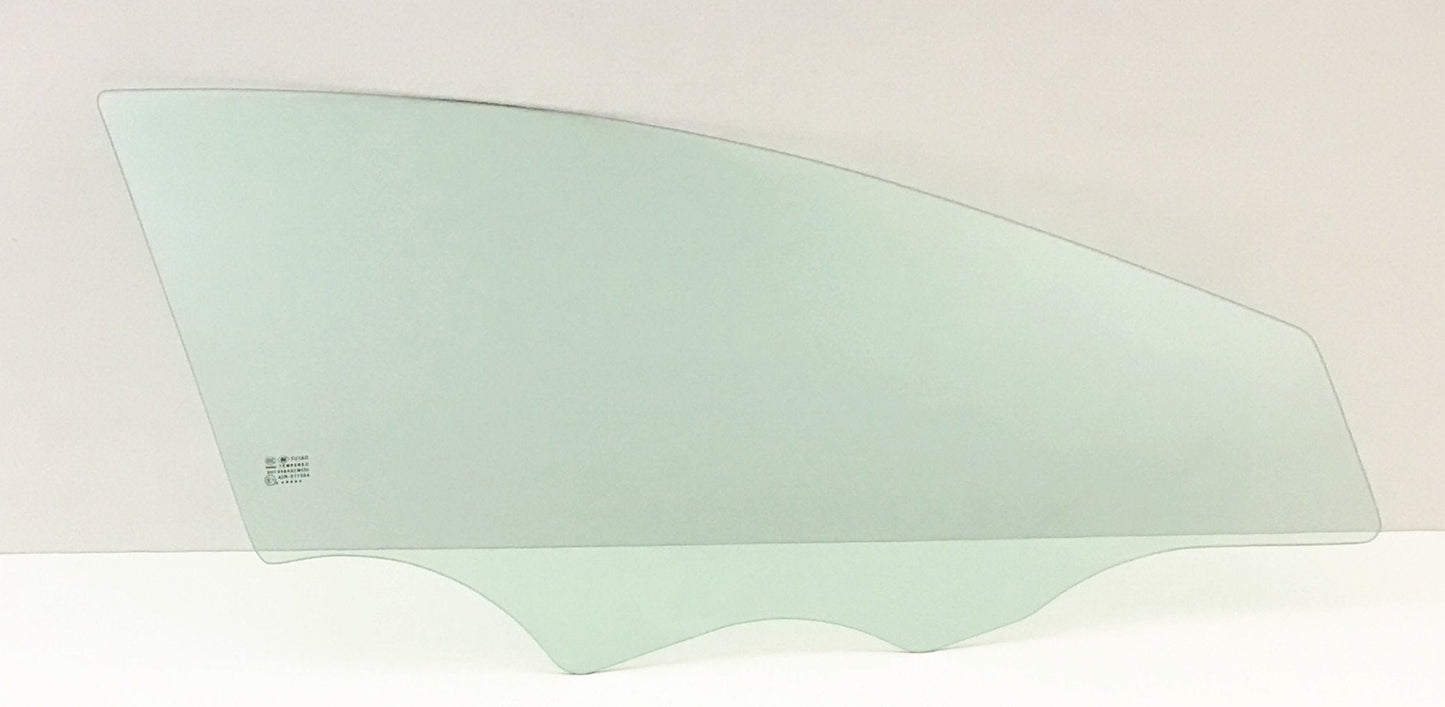 Passenger Right Side Front Door Window Door Glass Compatible with Hyundai Elantra 4 Door Sedan 2011-2016 Models