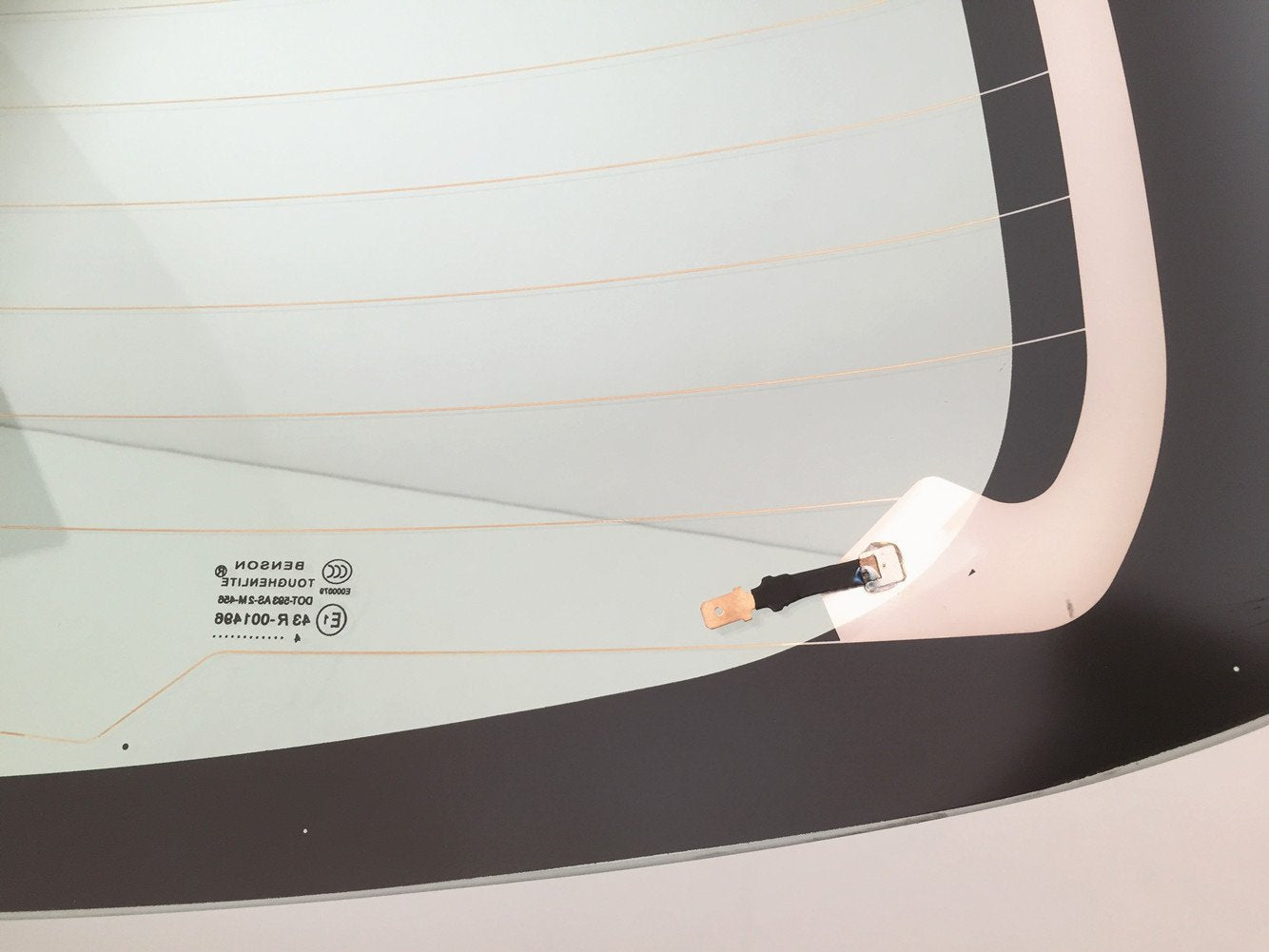 Heated Back Window Back Tailgate Glass Compatible with Toyota Yaris Hatchback 2006-2011 Models