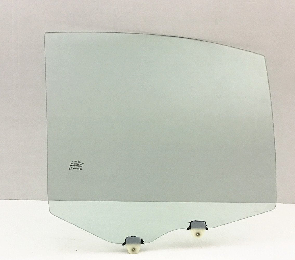 Driver Left Side Rear Door Window Door Glass Compatible with Pontiac Grand Prix 4 Door Sedan 1997-2003 Models