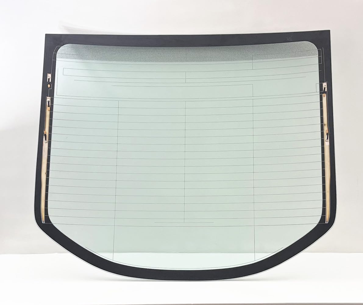 Rear Back Window Back Glass Compatible with Hyundai Genesis Coupe 2 Door Coupe 2010-2016 Models