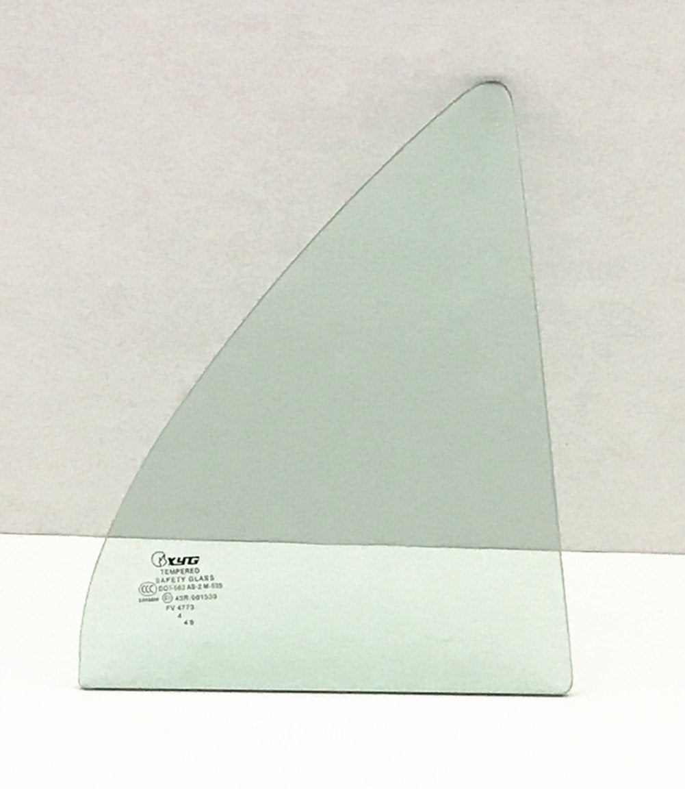 Passenger Right Side Rear Vent Window Vent Glass Compatible with Mitsubishi Galant 1994-1998 Models