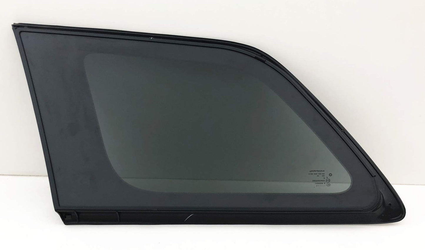 OEM Passenger Right Side Quarter Window Quarter Glass Compatible with Jeep Grand Cherokee 2014-2020 / 2021 Grand Cherokee WK Models