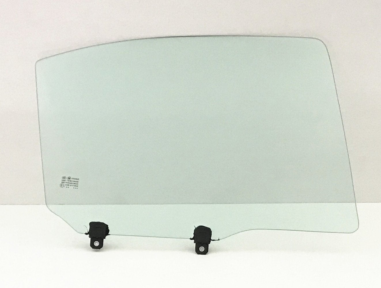 Passenger Right Side Rear Door Window Door Glass Compatible with Mitsubishi Lancer 2008-2018 Models