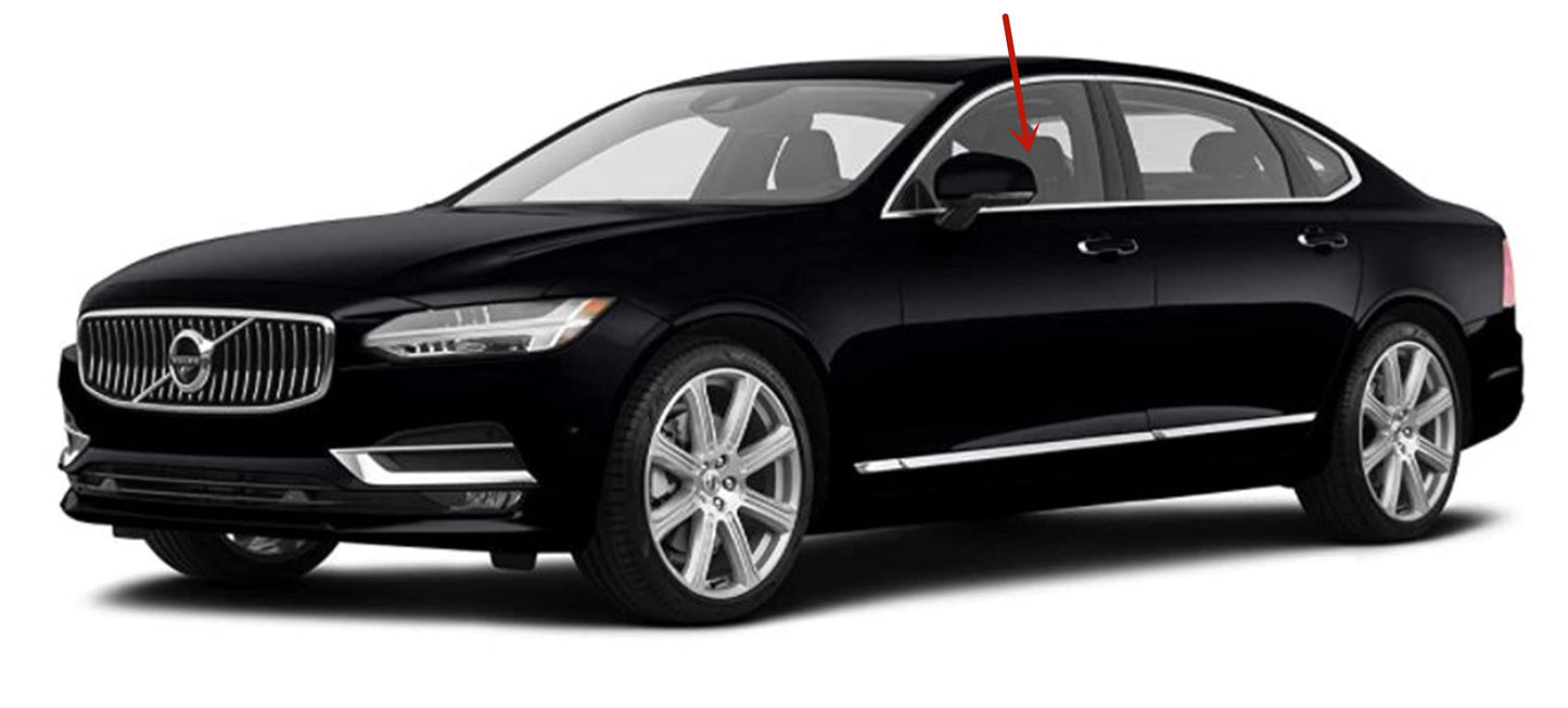 Laminated Driver Left Side Front Door Window Door Glass Compatible with Volvo V90 S90 2017-2022 Models