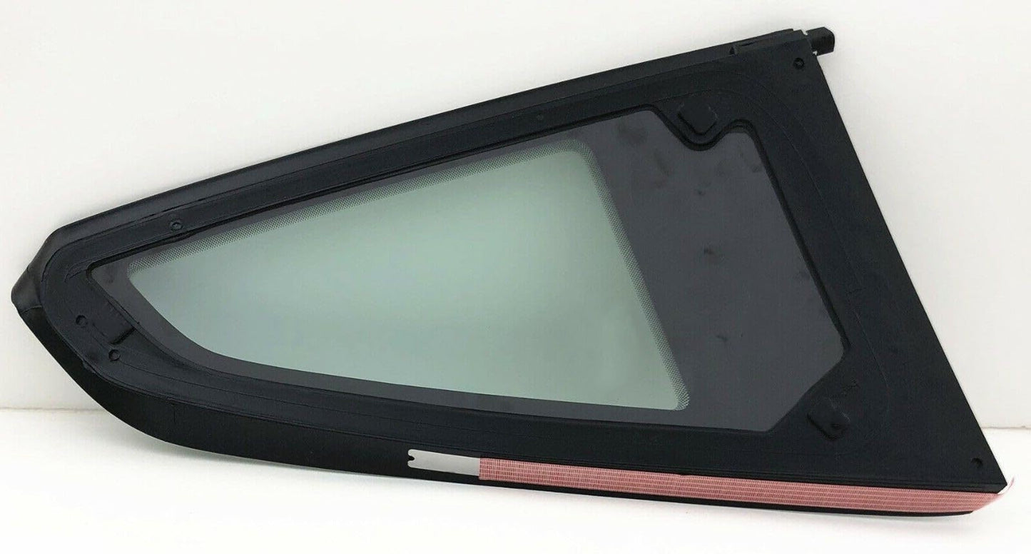 Driver Left Side Quarter Window Quarter Glass Compatible with Ford Mustang 2 Door Coupe 2015-2023 Models