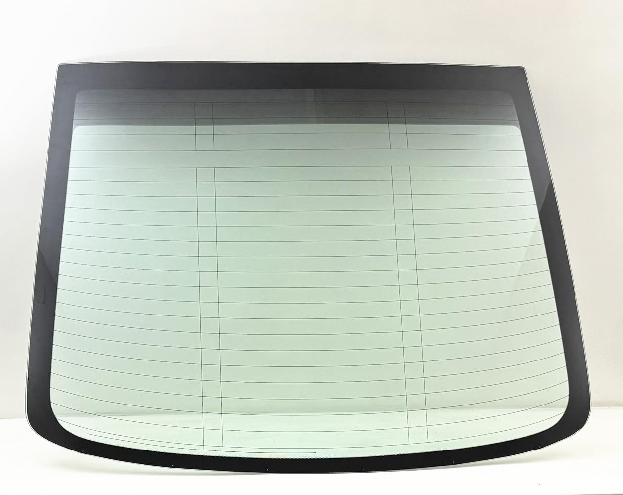 Heated Tempered Rear Back Window Back Glass Compatible with Honda Accord 2-Door Coupe 2003-2007 Models