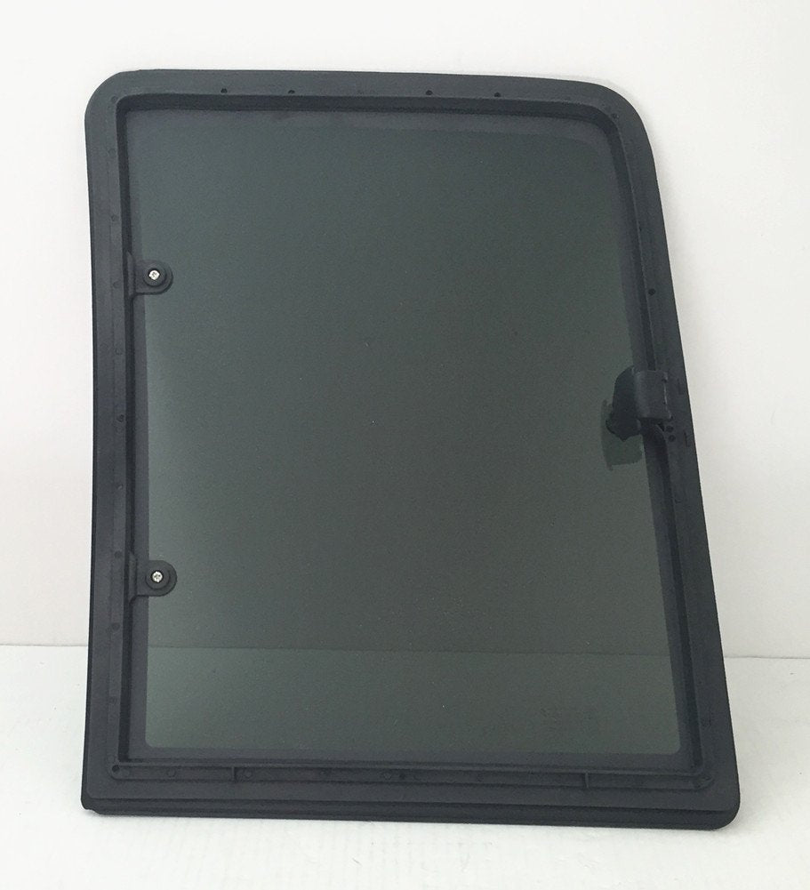 Movable Passenger Right Side Quarter Window Quarter Glass Complete Set Compatible with Chevrolet/GMC Pickup C1500 K1500 1988-1999 / C2500 K2500 C3500 K3500 1988-2000 2 Dr Extended Cab Models