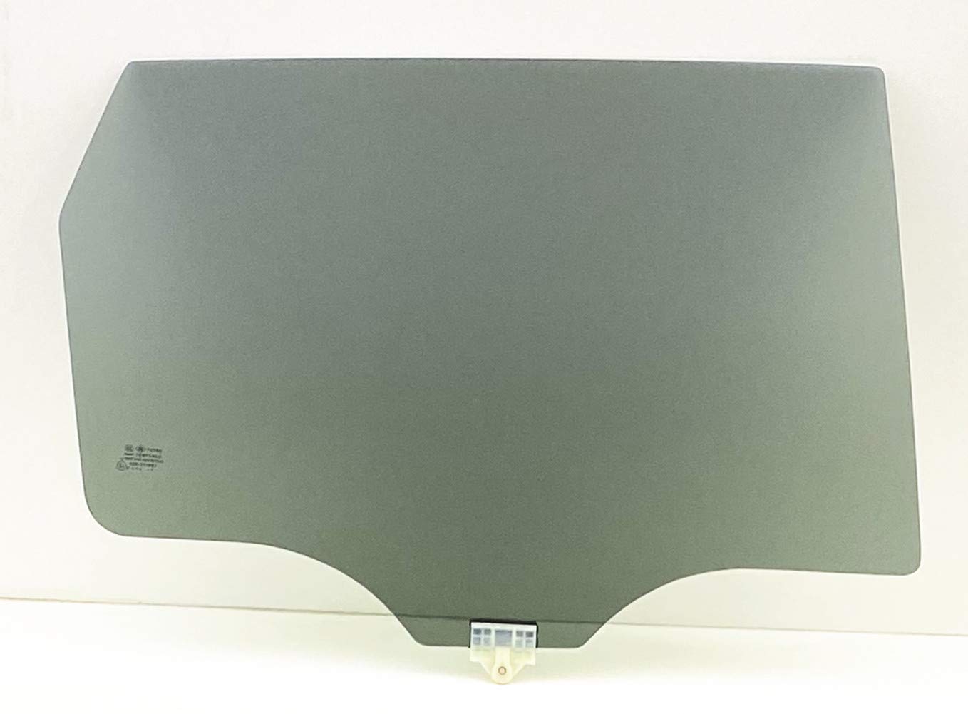 Passenger Right Side Rear Door Window Door Glass Compatible with Hyundai Santa Fe 2019-2023 Models