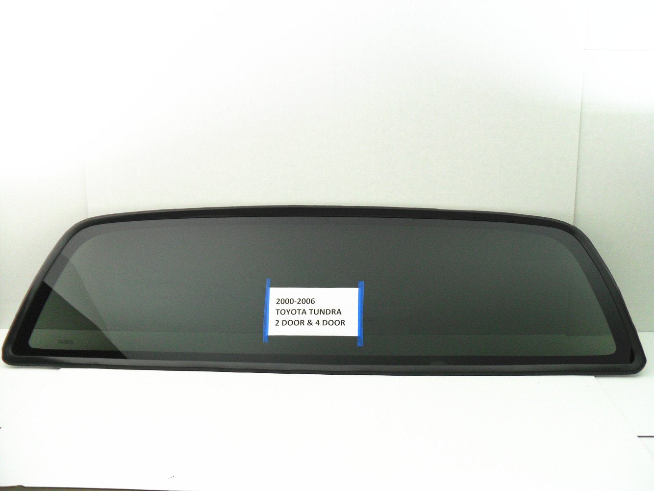 Encapsulated Stationary Back Window Back Glass Compatible with Toyota Tundra Pickup 2000-2006 Models