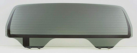 Heated Power Drop Down Style Back Window Back Glass Compatible with Toyota Tundra 4 Door Crew Cab Pickups 2007-2021 Models