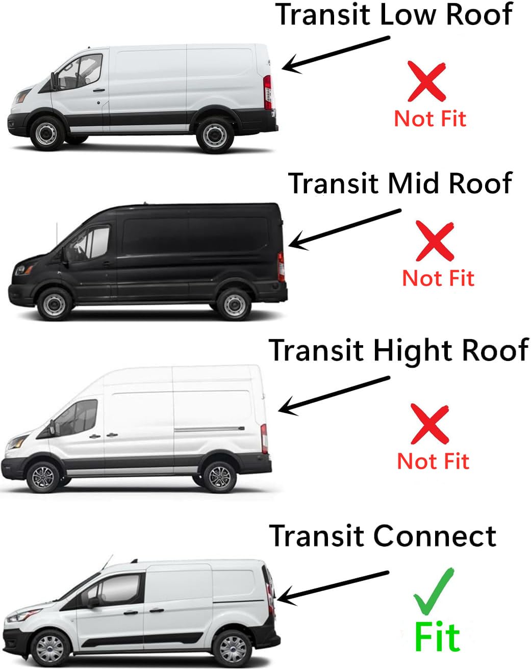 Laminated Driver Left Side Front Door Window Door Glass Compatible with Ford Transit Connect 2019-2023 Models