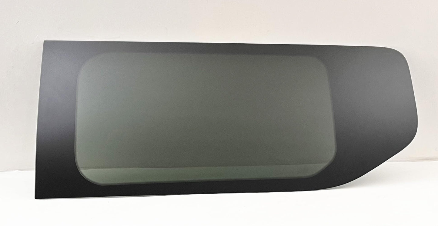 Tempered Privacy Driver Left Side Quarter Window Quarter Glass Compatible with Ford Transit 83.2" Low-Roof & Medium Wheel Base Van 2015-2025 Models (Not For Mid-Roof, High-Roof, or Connect)