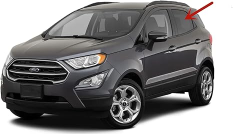 Factory Privacy Tinted Tempered Driver Left Side Rear Door Window Door Glass Compatible with Ford EcoSport 2018-2023 Models